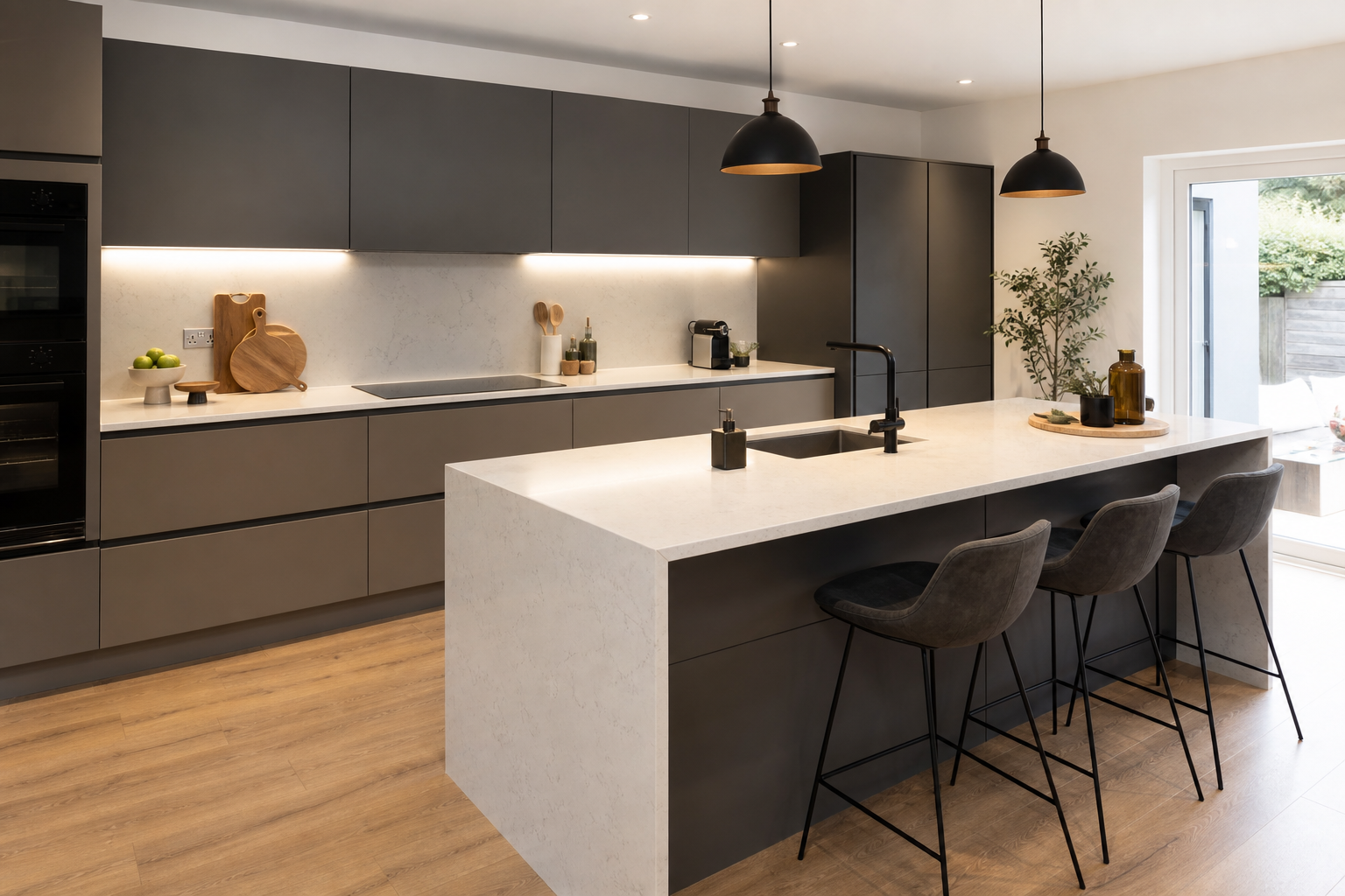 Handleless kitchen